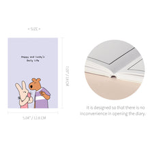 Load image into Gallery viewer, Monolike Happy and Lucky Diary 6 Month Planner, Selfie - Academic Planner, Weekly & Monthly Planner, Scheduler