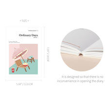 Load image into Gallery viewer, Monolike Ordinary Days Diary 6 Month Planner, Weekend - Academic Planner, Weekly & Monthly Planner, Scheduler