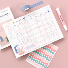 Load image into Gallery viewer, Monolike Ordinary Days Diary 6 Month Planner, Desk - Academic Planner, Weekly & Monthly Planner, Scheduler
