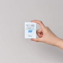 Load image into Gallery viewer, Monolike Must Have Sticky Line 4p SET Self-Adhesive Memo Pad 80 sheets, Daily Sticky, Diary, Memo