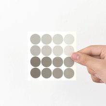 Load image into Gallery viewer, Monolike Circle Stickers - Solid Round Dot Stickers Small Size Set, 9 Type Stickers 18 Sheets