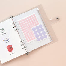 Load image into Gallery viewer, Monolike A5 Ordinary Days Diary Set, Weekend - Academic Planner Weekly & Monthly Planner with PVC Cover, Zipper bag