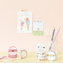 Load image into Gallery viewer, Monolike Happy and Lucky 6 Rolls Design Washi Tape SET, 15mm Decorative Masking Tape, DIY Craft Scrapbooking Gift Wrapping Planner