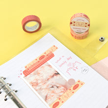 Load image into Gallery viewer, Monolike Story town 6 Rolls Design Washi Tape SET, 15mm Decorative Masking Tape, DIY Craft Scrapbooking Gift Wrapping Planner