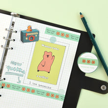 Load image into Gallery viewer, Monolike Story town 6 Rolls Design Washi Tape SET, 15mm Decorative Masking Tape, DIY Craft Scrapbooking Gift Wrapping Planner