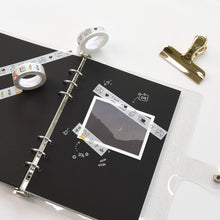 Load image into Gallery viewer, Monolike Happy and Lucky 6 Rolls Design Washi Tape SET, 15mm Decorative Masking Tape, DIY Craft Scrapbooking Gift Wrapping Planner