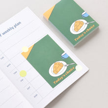 Load image into Gallery viewer, Monolike Memopad Newtro design B SET - 4 Packs, 4 Different Designs, 100 Sheets Per Pad, Total 400 Sheets, Note pads, Writing pads, 3.15 x 4.17 Inches