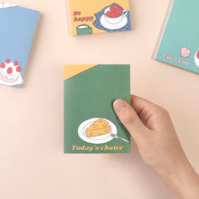 Load image into Gallery viewer, Monolike Memopad Newtro design B SET - 4 Packs, 4 Different Designs, 100 Sheets Per Pad, Total 400 Sheets, Note pads, Writing pads, 3.15 x 4.17 Inches