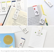 Load image into Gallery viewer, Monolike Magnetic Bookmarks Buddy ver.1 + ver.2 + ver.3, 15 Pieces