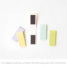 Load image into Gallery viewer, Monolike Magnetic Bookmarks Solid Pastel + Ocean + Misty, 15 Pieces