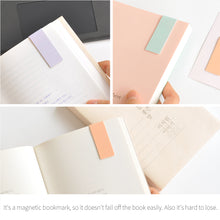 Load image into Gallery viewer, Monolike Magnetic Bookmarks Solid Pastel + Ocean + Misty, 15 Pieces