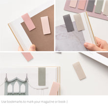 Load image into Gallery viewer, Monolike Magnetic Bookmarks Solid Pastel + Ocean + Misty, 15 Pieces