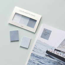 Load image into Gallery viewer, Monolike Color Palette Sticky Color painting 300 A SET 4P - Self-Adhesive Memo Pad 30 sheets