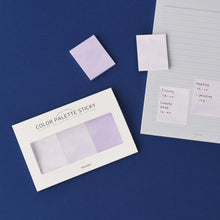 Load image into Gallery viewer, Monolike Color Palette Sticky Color painting 300 A SET 4P - Self-Adhesive Memo Pad 30 sheets