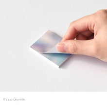 Load image into Gallery viewer, Monolike Color Palette Sticky Glitter A SET 4P - Self-Adhesive Memo Pad 30 sheets