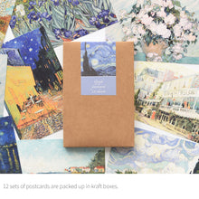 Load image into Gallery viewer, Monolike Gogh postcard - mix 12 pack, emotional and sophisticated postcards