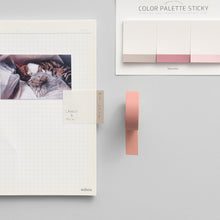 Load image into Gallery viewer, Monolike Color Palette Sticky Index 300 SET 4P - Self-Adhesive Memo Pad 30 sheets