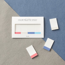 Load image into Gallery viewer, Monolike Color Palette Sticky Index 400 SET 4P - Self-Adhesive Memo Pad 30 sheets