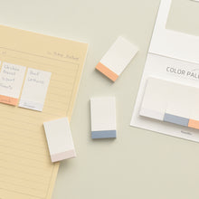 Load image into Gallery viewer, Monolike Color Palette Sticky Index 400 SET 4P - Self-Adhesive Memo Pad 30 sheets