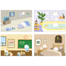 Load image into Gallery viewer, Monolike A5 Haru Free Notebook, The Daily Life of Gureum B 4p SET - Blank Notebook, PVC Cover