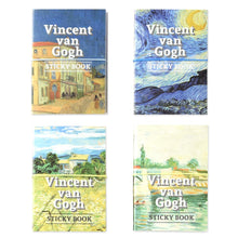 Load image into Gallery viewer, Monolike Must Have Sticky Gogh 4p SET Self-Adhesive Memo Pad 80 sheets, Daily Sticky, Diary, Memo