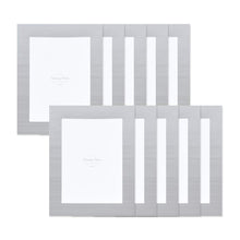 Load image into Gallery viewer, Monolike Standing Paper Frame 5x7 Metallic Series Matte Silver 10p 5x7Inch Size