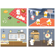 Load image into Gallery viewer, Monolike A5 Haru Free Notebook, The Daily Life of Gureum A 4p SET - Blank Notebook, PVC Cover