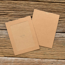 Load image into Gallery viewer, Monolike Paper Photo Frames 5x7 Inch Kraft 15 Pack - Fits 5"x7" Pictures