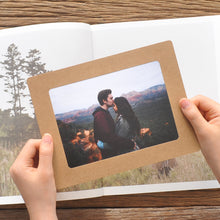 Load image into Gallery viewer, Monolike Paper Photo Frames 5x7 Inch Kraft 15 Pack - Fits 5"x7" Pictures