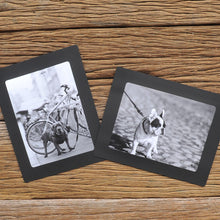 Load image into Gallery viewer, Monolike Paper Photo Frames 6x8 Inch Black 15 Pack - Fits 6"x8" Pictures