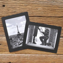 Load image into Gallery viewer, Monolike Paper Photo Frames A4 Black 10 Pack - Fits A4" Pictures