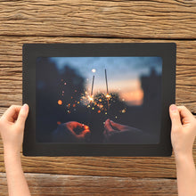 Load image into Gallery viewer, Monolike Paper Photo Frames A4 Black 10 Pack - Fits A4" Pictures