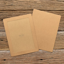 Load image into Gallery viewer, Monolike Paper Photo Frames A4 Kraft 10 Pack - Fits A4" Pictures