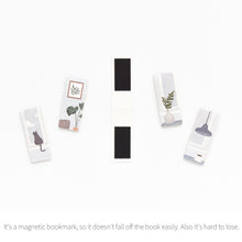 Load image into Gallery viewer, Monolike Magnetic Bookmarks Cosy days, Set of 5