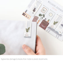 Load image into Gallery viewer, Monolike Magnetic Bookmarks Cosy days, Set of 5