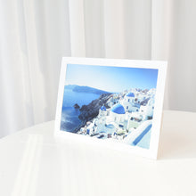 Load image into Gallery viewer, Monolike Standing Paper Photo Frames A4 White 10 Pack - Fits A4" Pictures