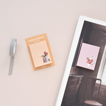 Load image into Gallery viewer, Monolike Alice Sticky-it - 5p Set Self-Adhesive Memo Pad 50 Sheets