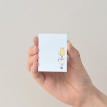 Load image into Gallery viewer, Monolike Alice Sticky-it - 5p Set Self-Adhesive Memo Pad 50 Sheets