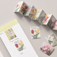 Load image into Gallery viewer, Monolike Wow Sticker Ancien fleur + Vintage poster set - Mini Size Cute Stickers, Square Stickers