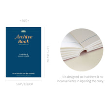 Load image into Gallery viewer, Monolike B6 Archive DiaryMonolike B6 Archive Diary 6 Month Planner, Indigo - Academic Planner, Weekly & Monthly Planner, Scheduler
