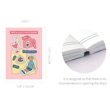 Load image into Gallery viewer, Monolike B6 Happy and Lucky Diary 6 Month Planner, Dessert - Academic Planner, Weekly & Monthly Planner, Scheduler, Undated Planner, 128x182mm