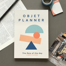 Load image into Gallery viewer, Monolike B6 Objet Diary 6 Month Planner, Beige Brown - Academic Planner, Weekly & Monthly Planner, Scheduler