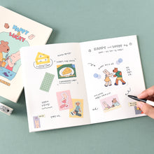 Load image into Gallery viewer, Monolike B6 Happy and Lucky Diary 6 Month Planner, Photo booth - Academic Planner, Weekly & Monthly Planner, Scheduler, Undated Planner, 128x182mm