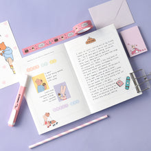 Load image into Gallery viewer, Monolike B6 Happy and Lucky Diary 6 Month Planner, Dessert - Academic Planner, Weekly & Monthly Planner, Scheduler, Undated Planner, 128x182mm