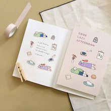 Load image into Gallery viewer, Monolike B6 Olly Molly Grid notebook 4p B SET - Mini note, Pocket note, Grid note, a portable note, 128x182mm, 80pages