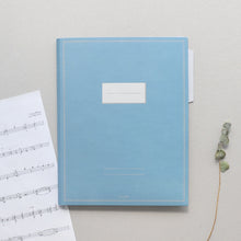 Load image into Gallery viewer, Monolike File Folders Blue, 4 Blue Pack with Two Pockets, Fits for A4 and Letter Size Paper