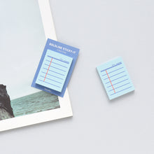 Load image into Gallery viewer, Monolike Color Boldline Sticky-It - 5p Set Self-Adhesive Memo Pad 50 Sheets