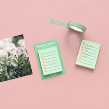 Load image into Gallery viewer, Monolike Color Boldline Sticky-It - 5p Set Self-Adhesive Memo Pad 50 Sheets