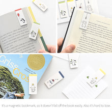 Load image into Gallery viewer, Monolike Magnetic Bookmarks Buddy ver.1 + ver.2, 10 Pieces