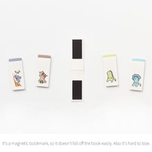 Load image into Gallery viewer, Monolike Magnetic Bookmarks Buddy ver.2, Set of 5